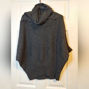 Vince Alpaca Wool Sweater Women's Gray Cowl Neck Size M